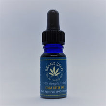 Load image into Gallery viewer, CBD Organic Gold Oil