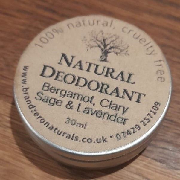 Natural Deodorant Brand Zero Naturals
