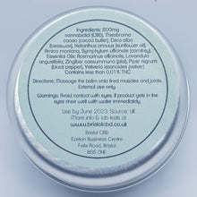 Load image into Gallery viewer, CBD Rub: Muscle and Skin Balm 50ml