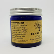 Load image into Gallery viewer, Powerful cream-based face moisturiser; anti-ageing, antioxidant, 100% natural ingredients Lightly fragranced with Rose or Jasmine essential oil.
